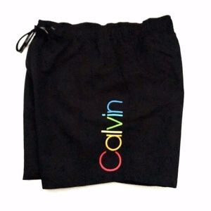 Calvin Klein Rainbow Pride 5" Swim Trunk Shorts